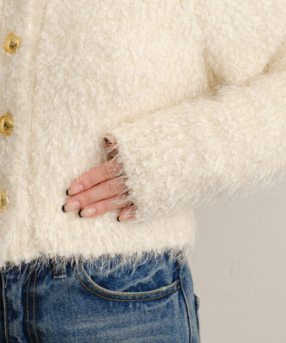 亮片混紡針織開衫