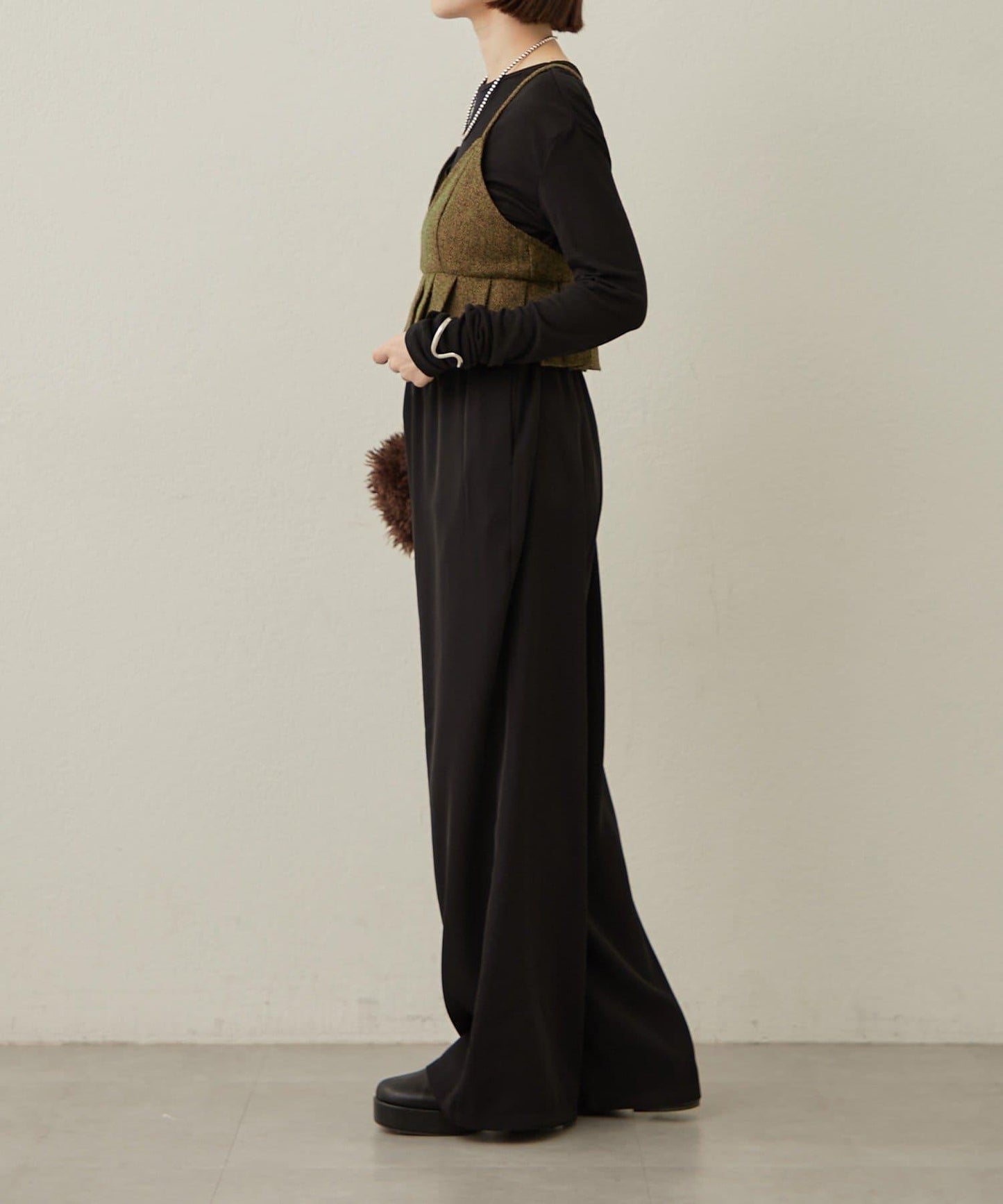 【可成套穿著◎】粗花呢吊帶背心