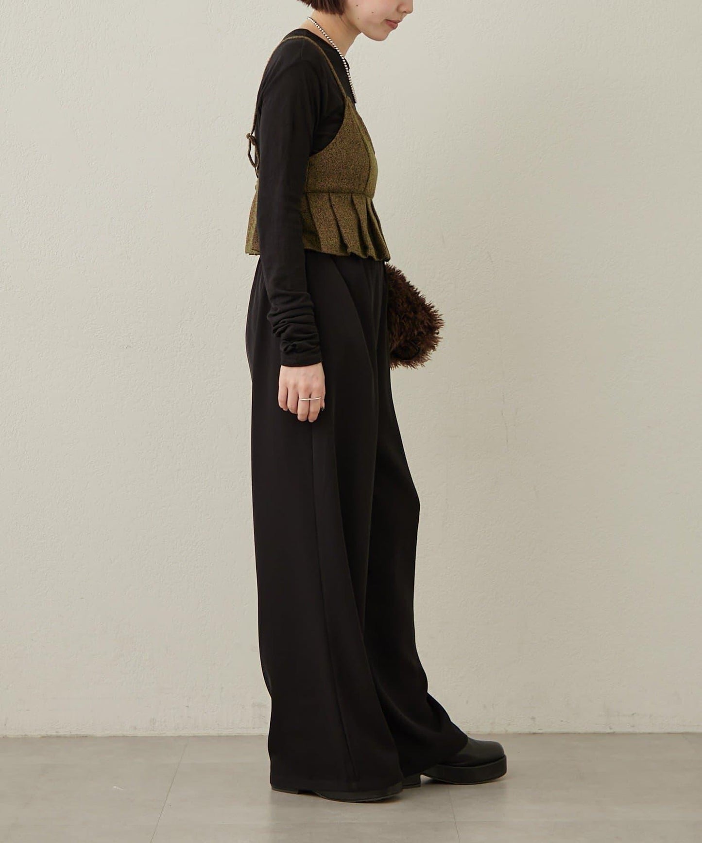 【可成套穿著◎】粗花呢吊帶背心