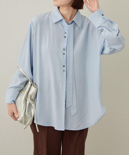 垂感彩色襯衫