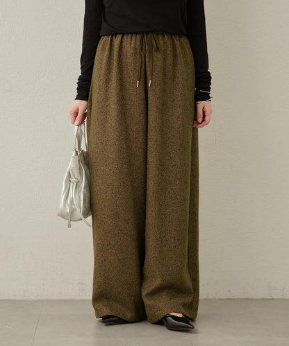 【可搭配套裝穿著◎】粗花呢休閒褲