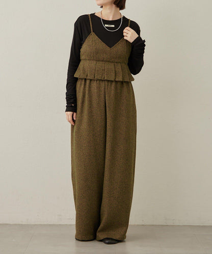 【可成套穿著◎】粗花呢吊帶背心