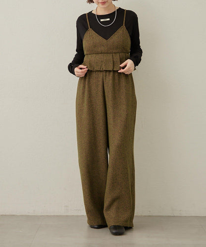 【可搭配套裝穿著◎】粗花呢休閒褲