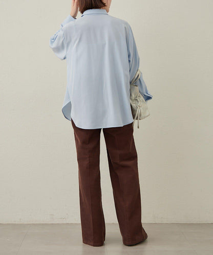 垂感彩色襯衫