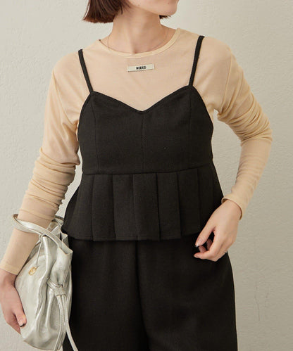 【可成套穿著◎】粗花呢吊帶背心