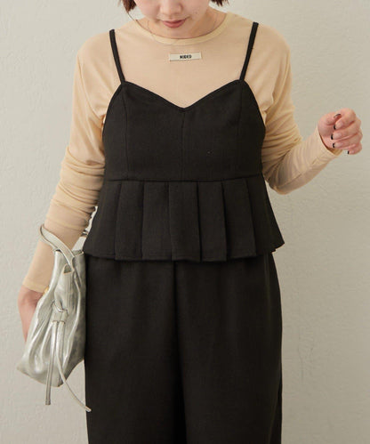 【可成套穿著◎】粗花呢吊帶背心