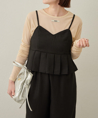 【可成套穿著◎】粗花呢吊帶背心