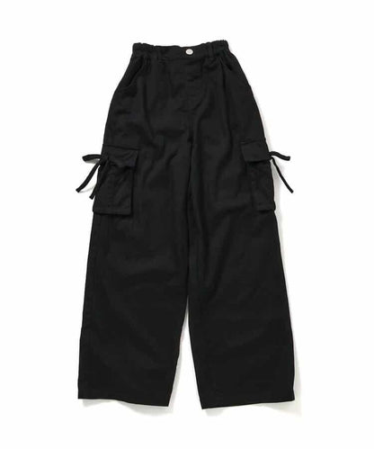 蝴蝶結工裝褲