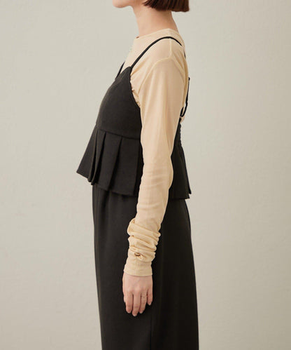 【可成套穿著◎】粗花呢吊帶背心