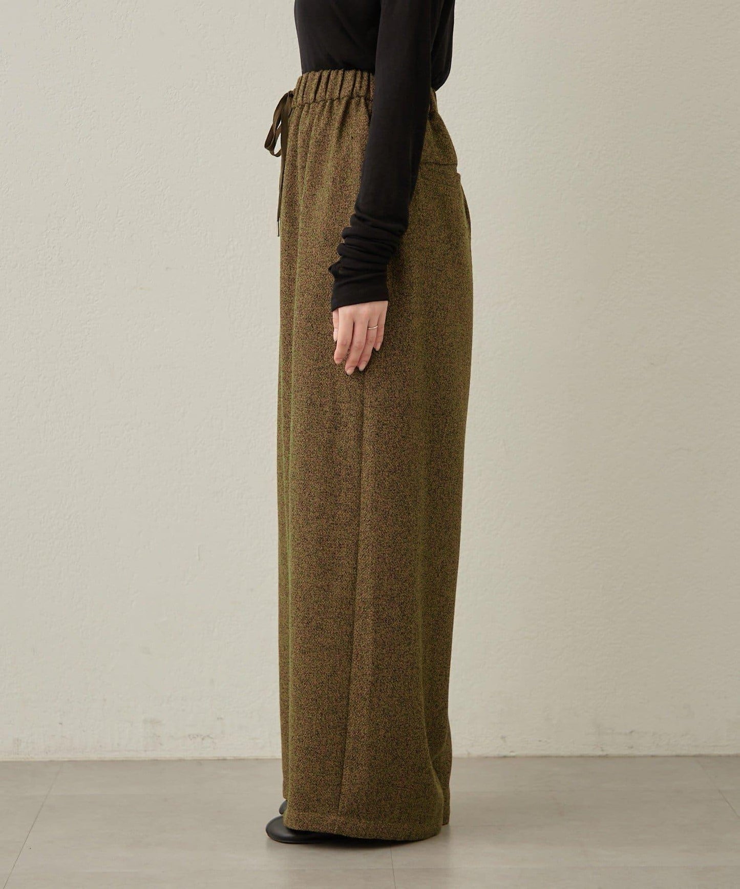 【可搭配套裝穿著◎】粗花呢休閒褲