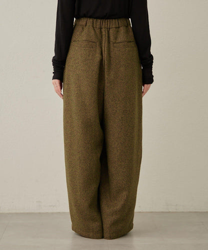 【可搭配套裝穿著◎】粗花呢休閒褲