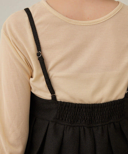 【可成套穿著◎】粗花呢吊帶背心