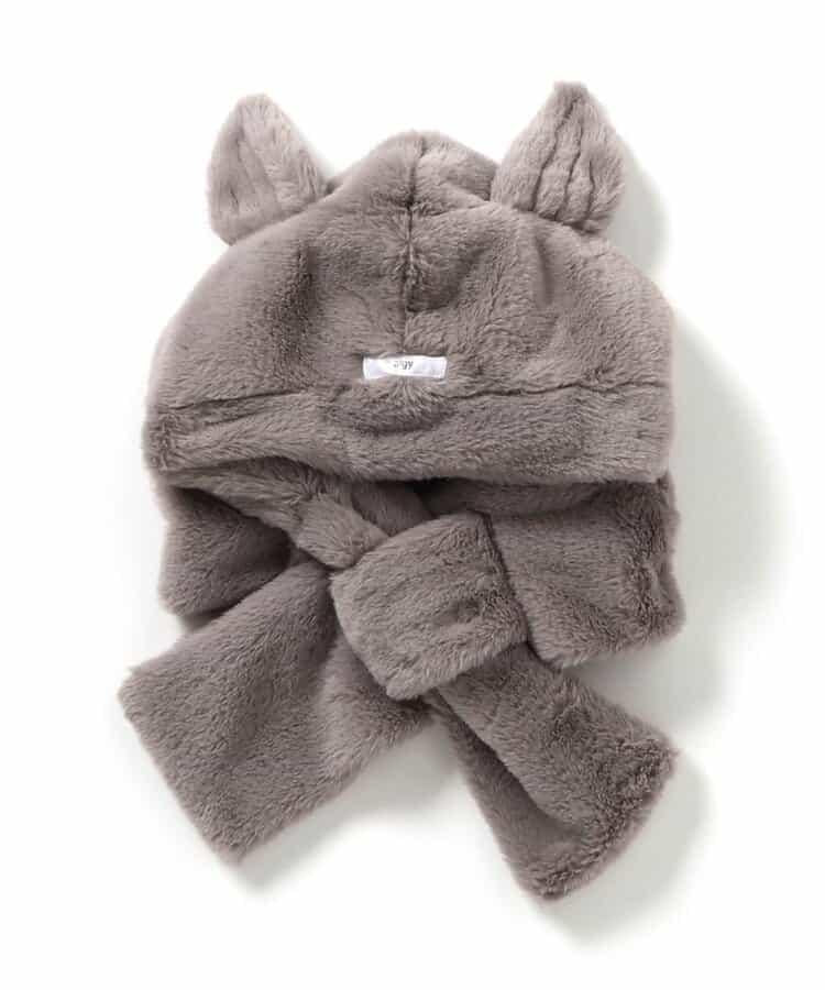 帶天使食物造型的頸部保暖圍脖