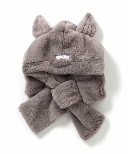 帶天使食物造型的頸部保暖圍脖