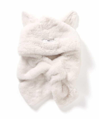 帶天使食物造型的頸部保暖圍脖