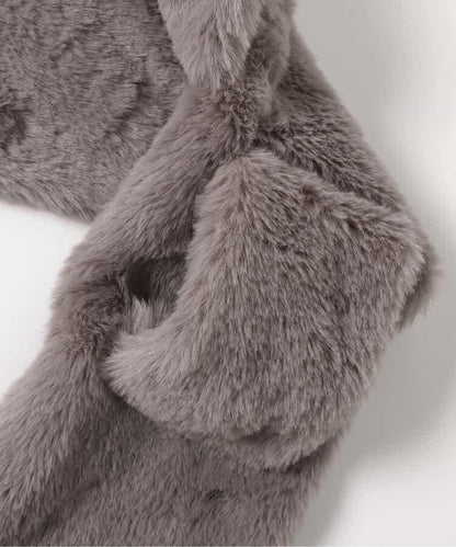 帶天使食物造型的頸部保暖圍脖