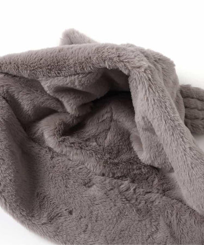 帶天使食物造型的頸部保暖圍脖