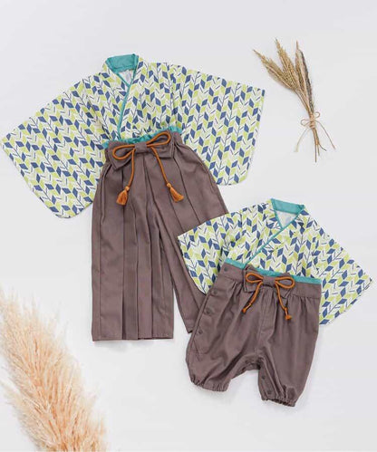 精緻打扮和服袴套裝