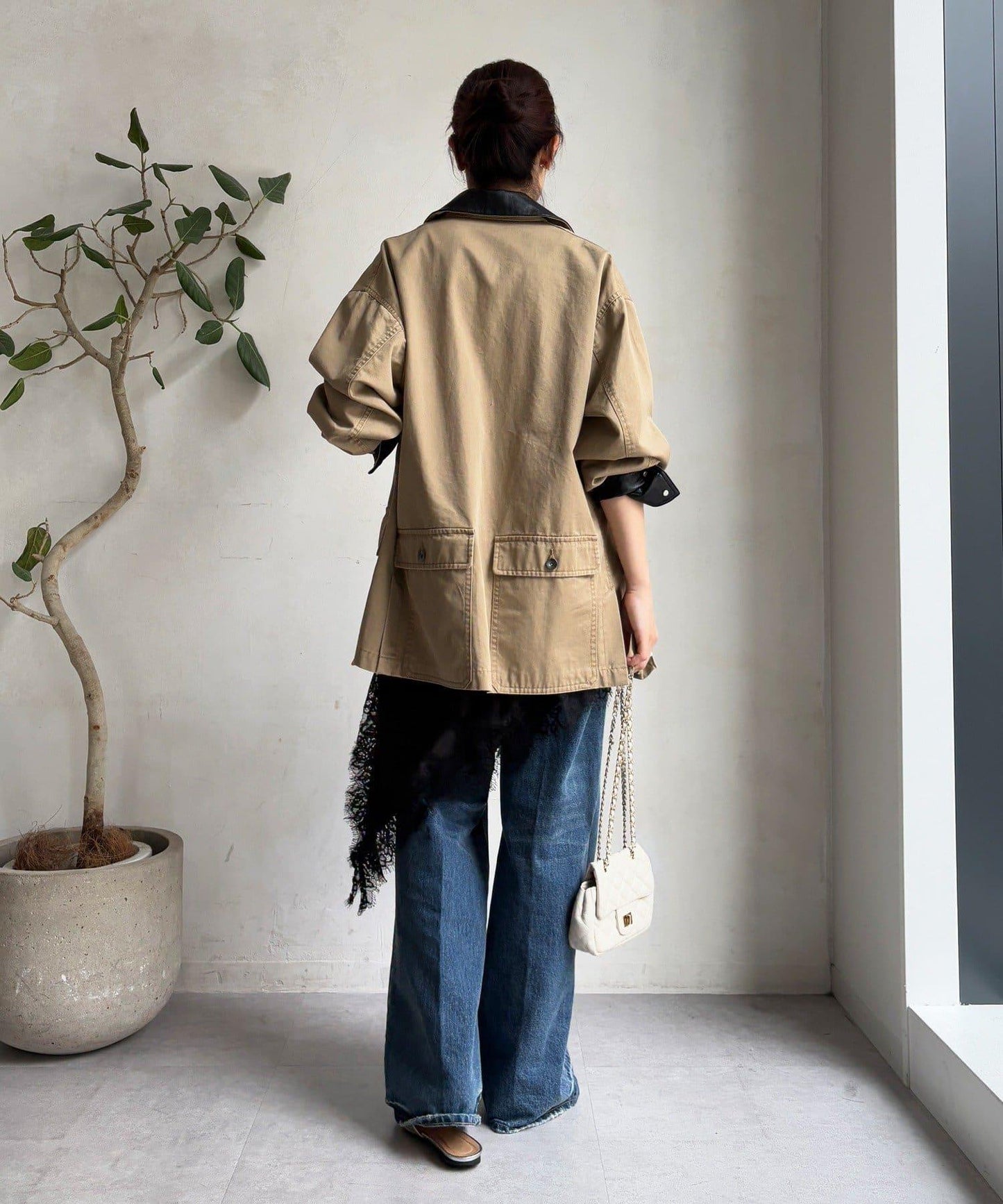 不對稱蕾絲吊帶