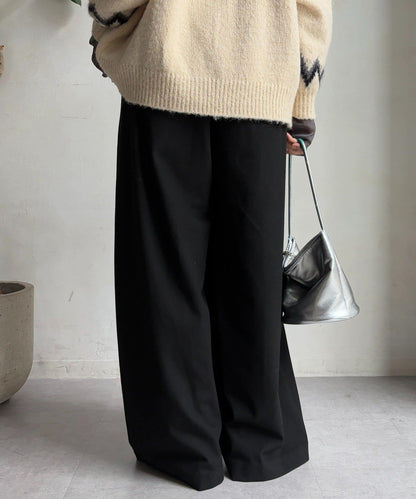 保暖寬鬆長褲
