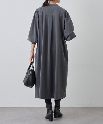 長款襯衫連衣裙