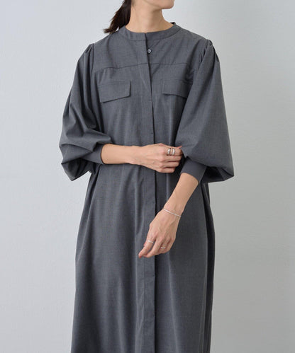 長款襯衫連衣裙