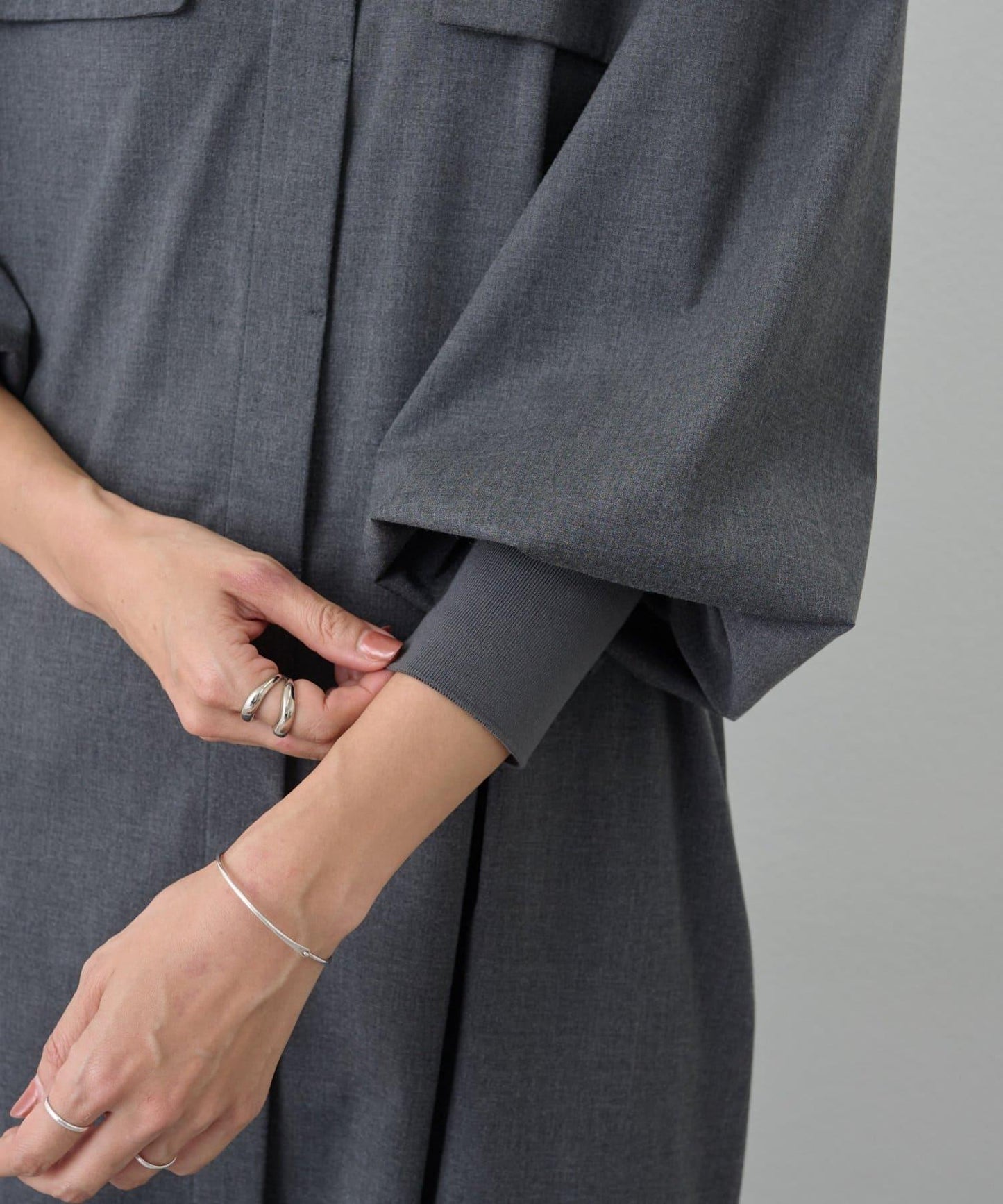 長款襯衫連衣裙