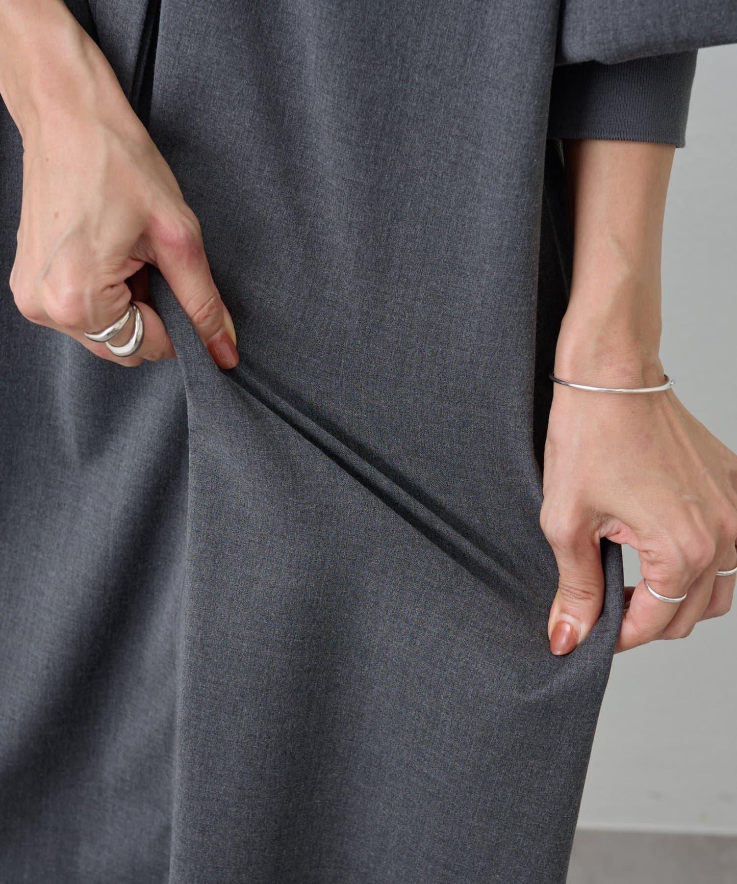 長款襯衫連衣裙