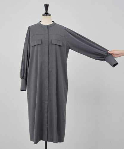 長款襯衫連衣裙