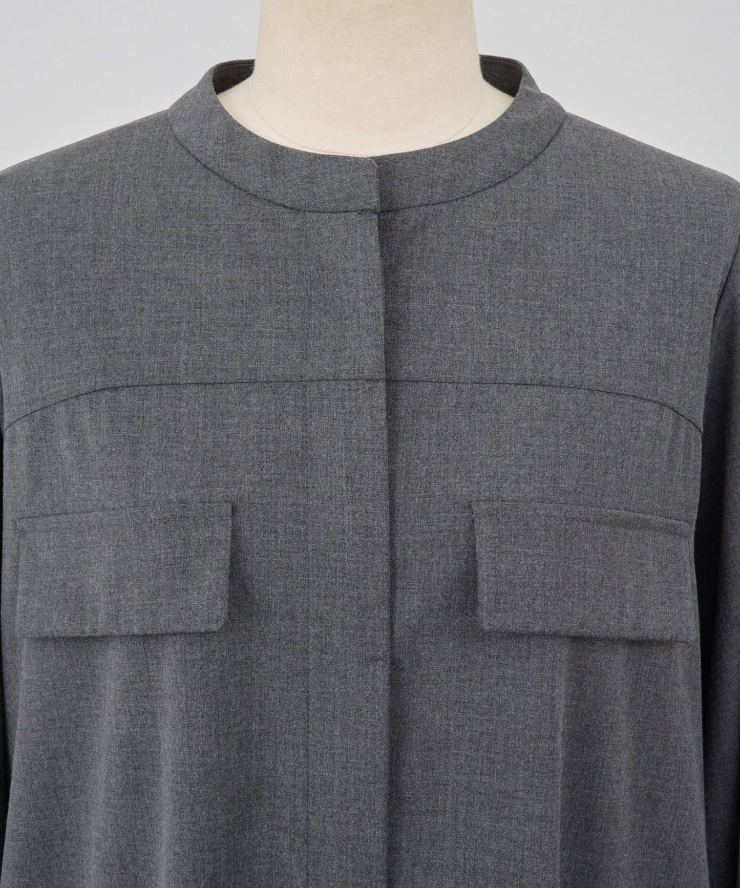 長款襯衫連衣裙