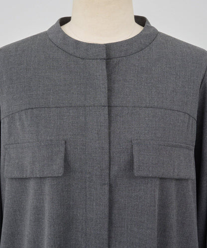 長款襯衫連衣裙