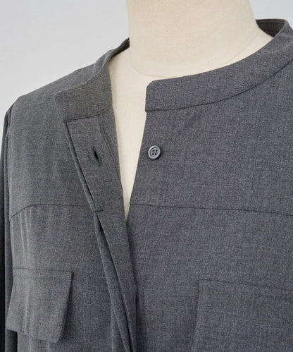 長款襯衫連衣裙