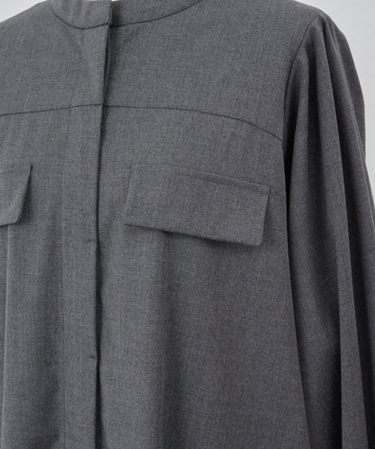 長款襯衫連衣裙