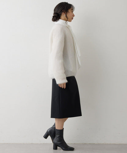 亮片毛線針織套頭衫