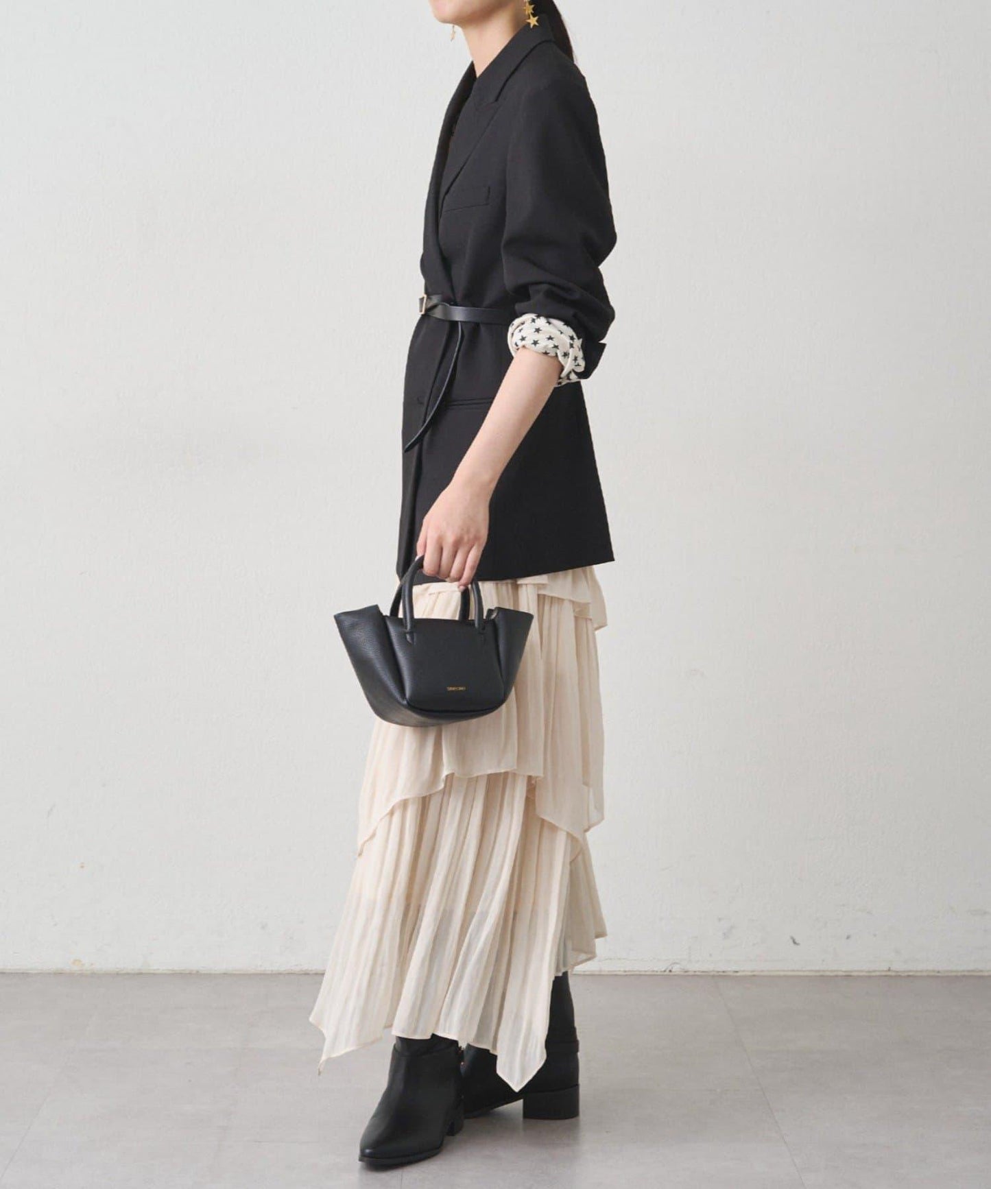 不規則層疊半身裙