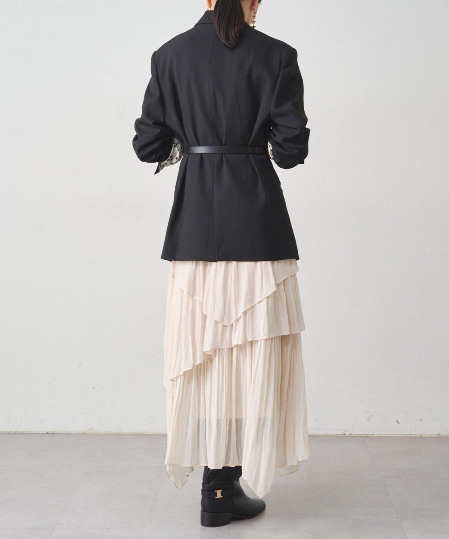 不規則層疊半身裙