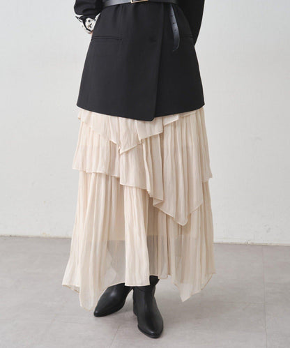 不規則層疊半身裙