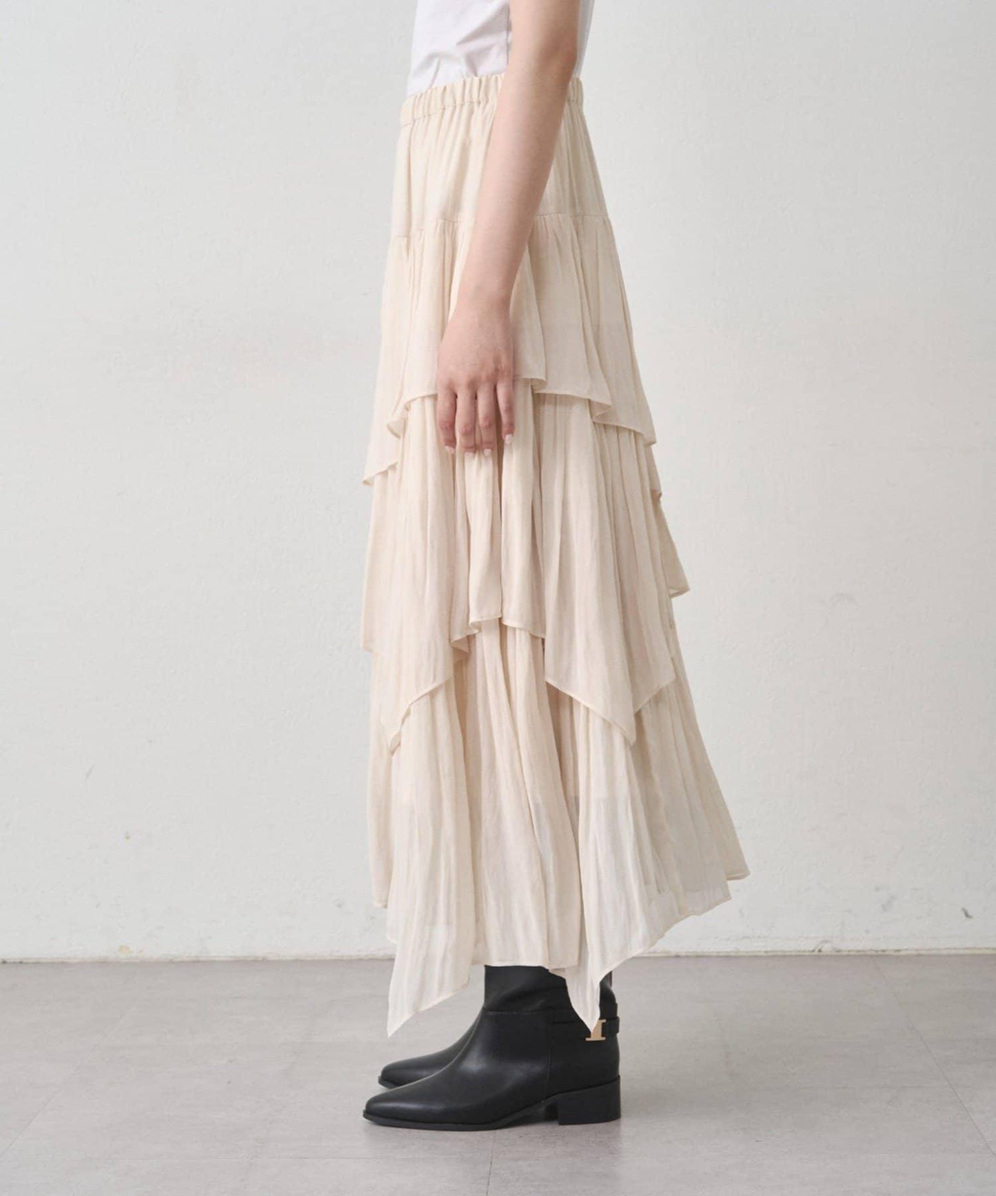 不規則層疊半身裙