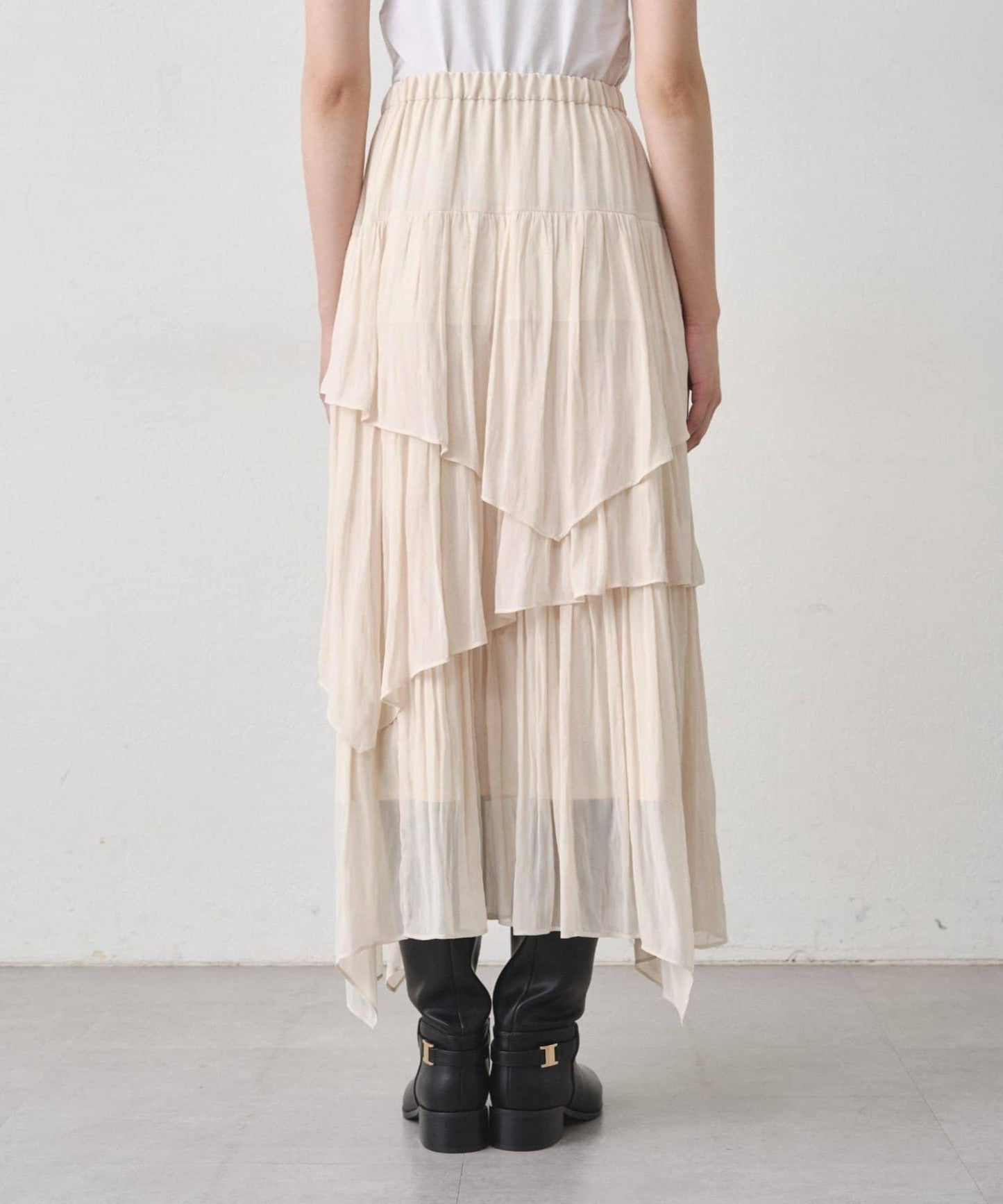 不規則層疊半身裙