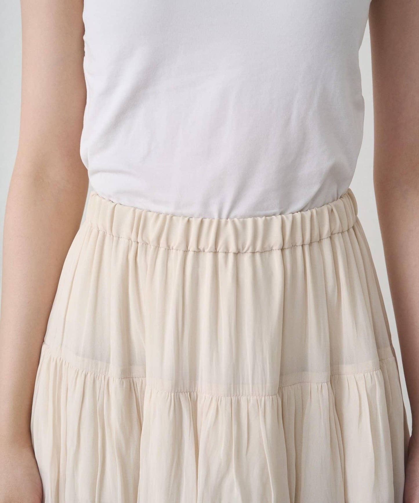 不規則層疊半身裙