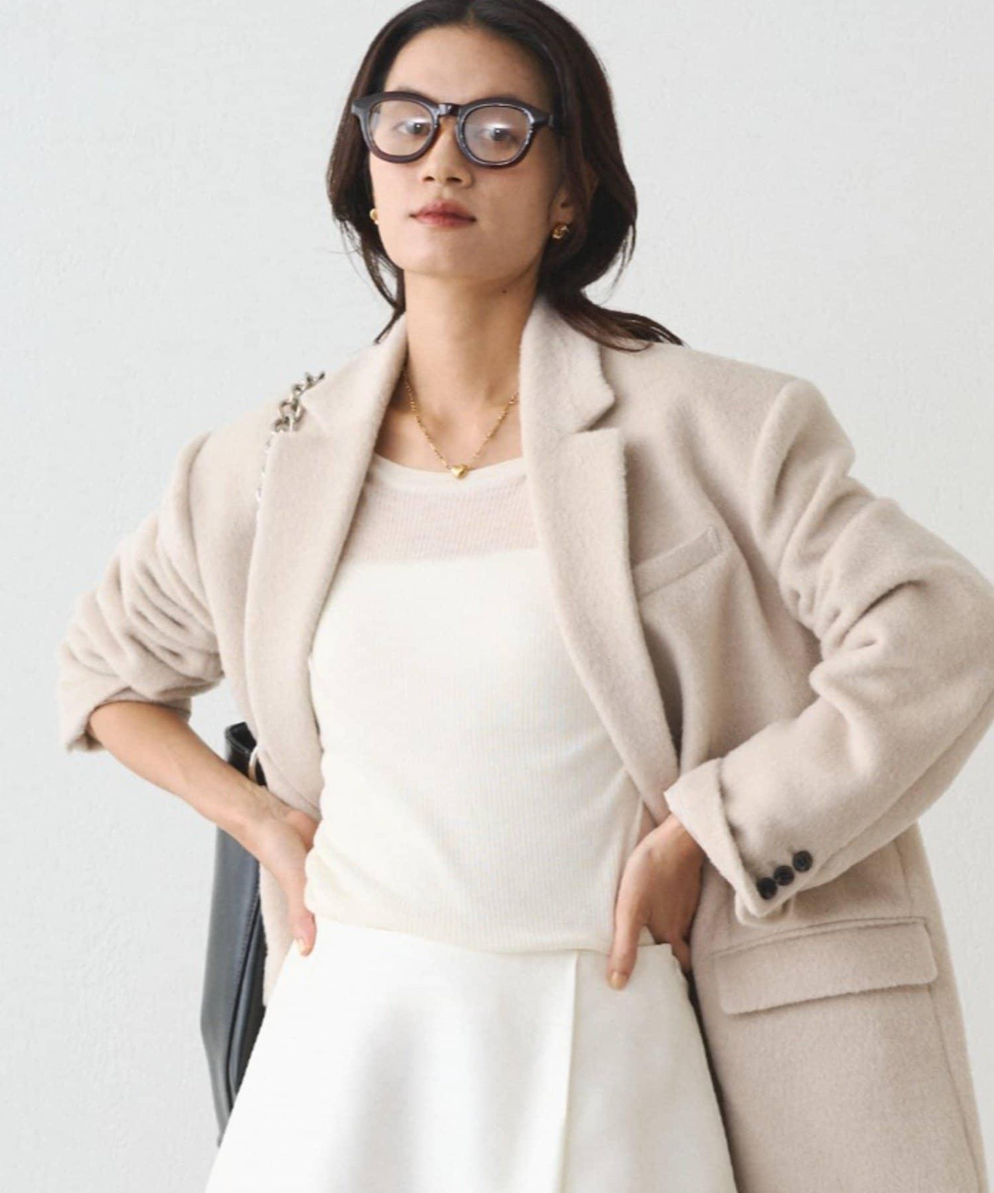 透視針織套頭衫