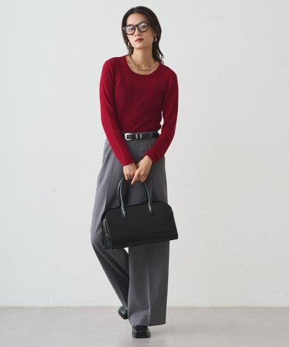 透視針織套頭衫