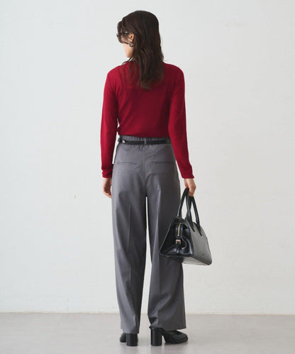 透視針織套頭衫