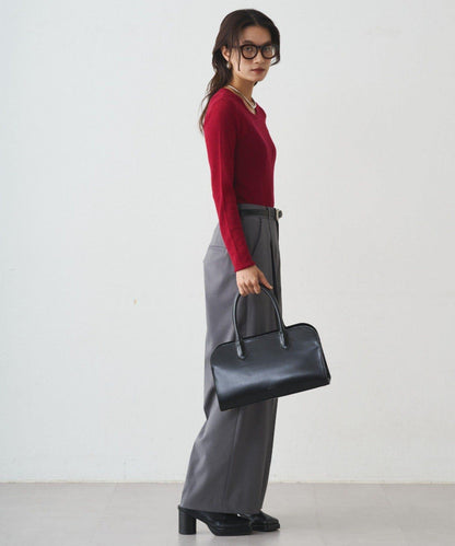 透視針織套頭衫