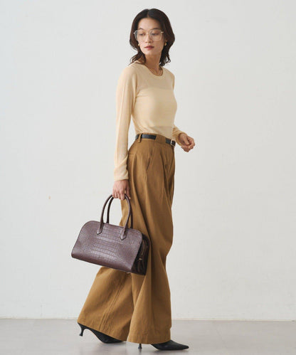 透視針織套頭衫