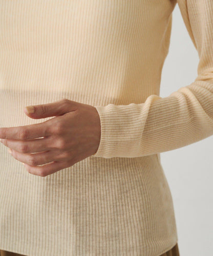 透視針織套頭衫