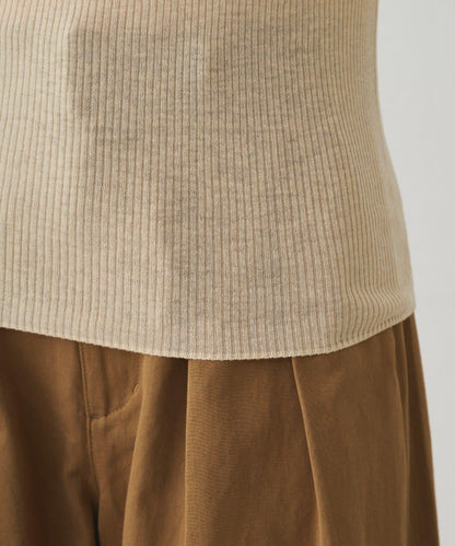 透視針織套頭衫