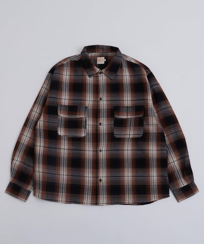 KOOKYN格紋 waffle 襯衫