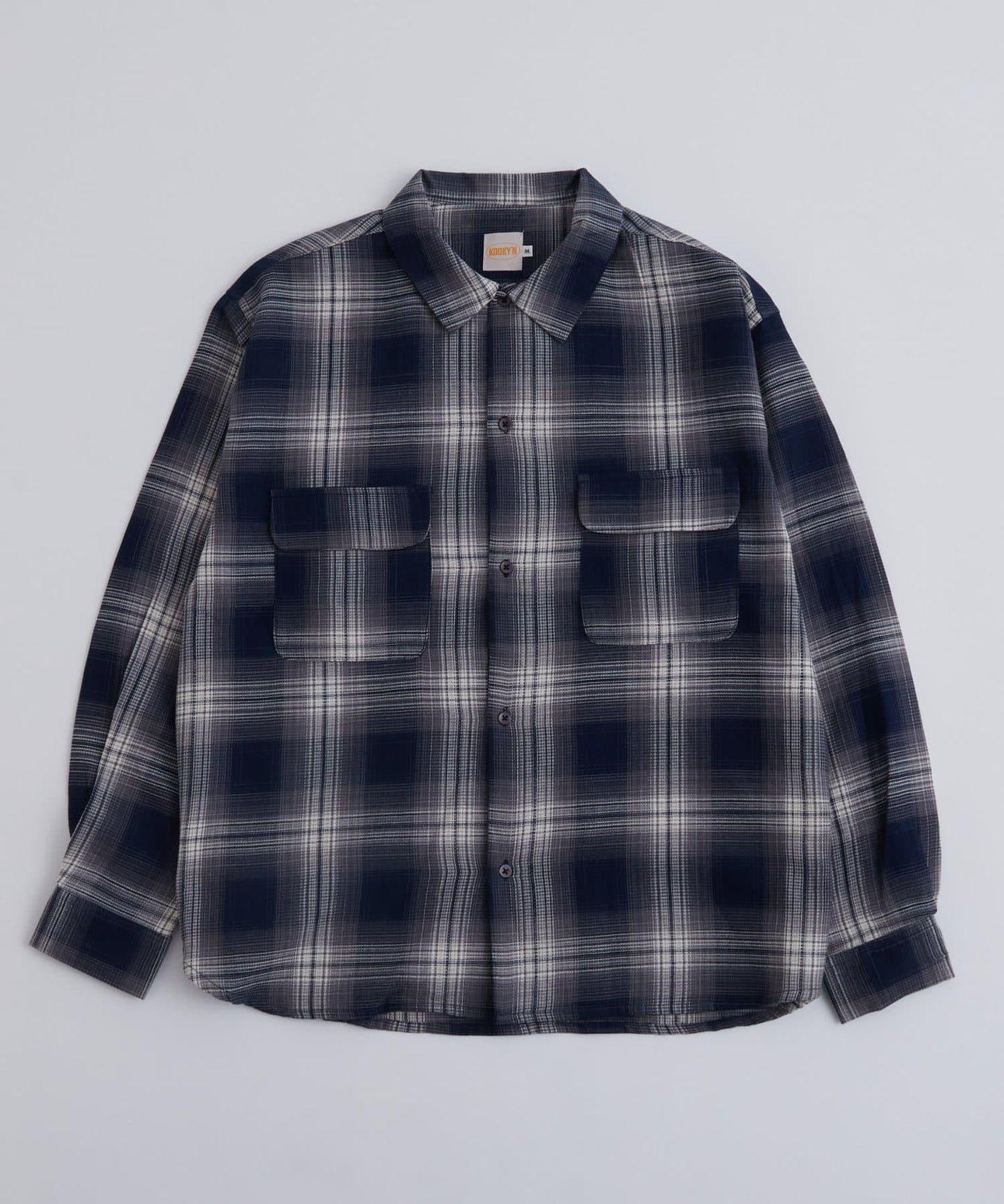 KOOKYN格紋 waffle 襯衫