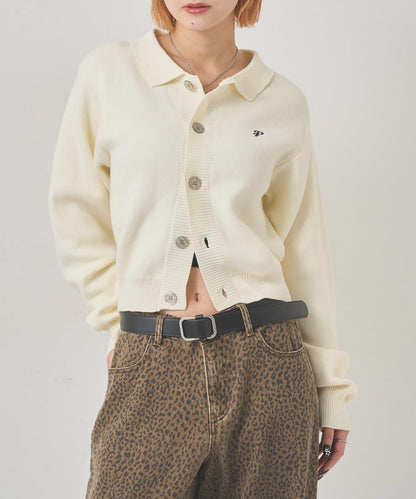 【EC限定色可選】帶領針織開衫